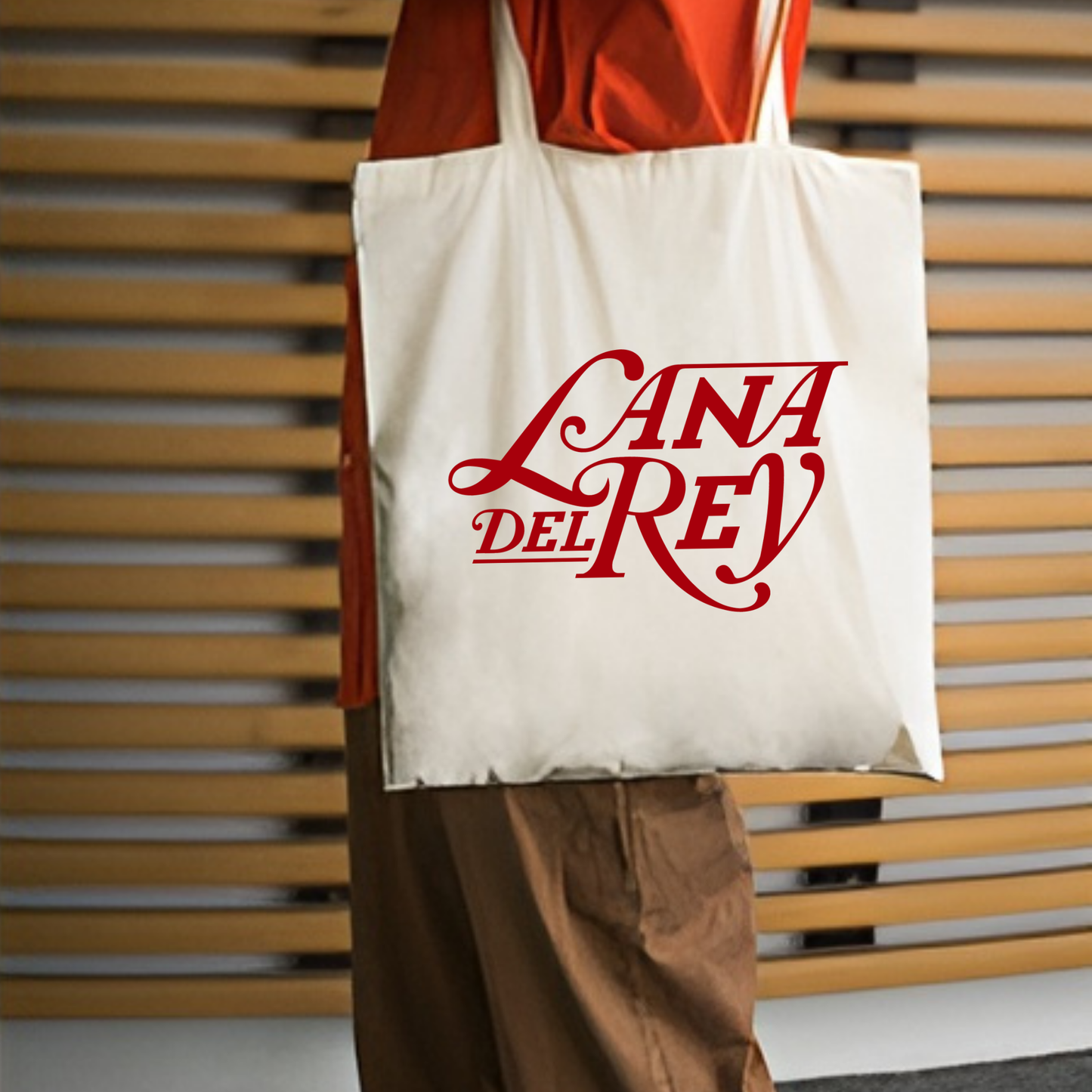 Lana Del Rey Tasarım Kalın Su Geçirmez Bez Tote Bag Kanvas Omuz Çantası
