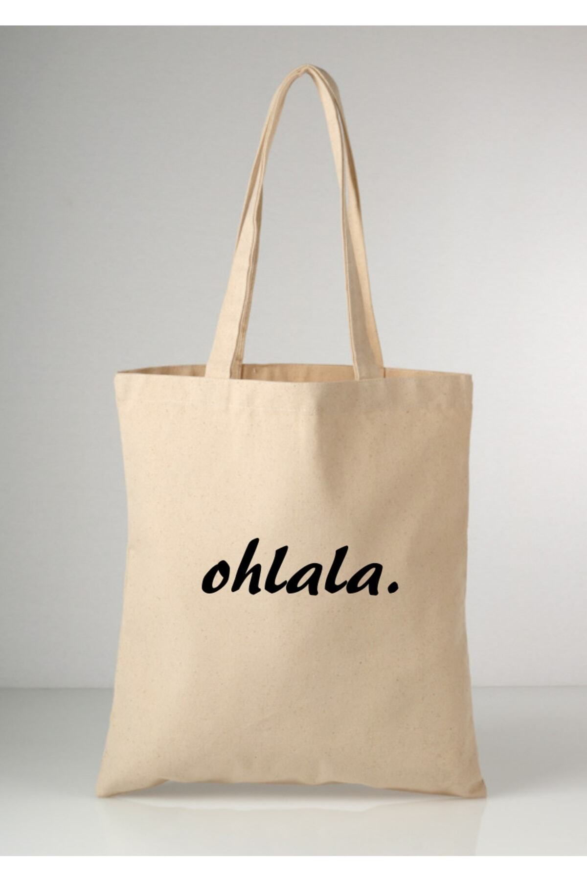Ohlala Tote Bag Bez Çanta