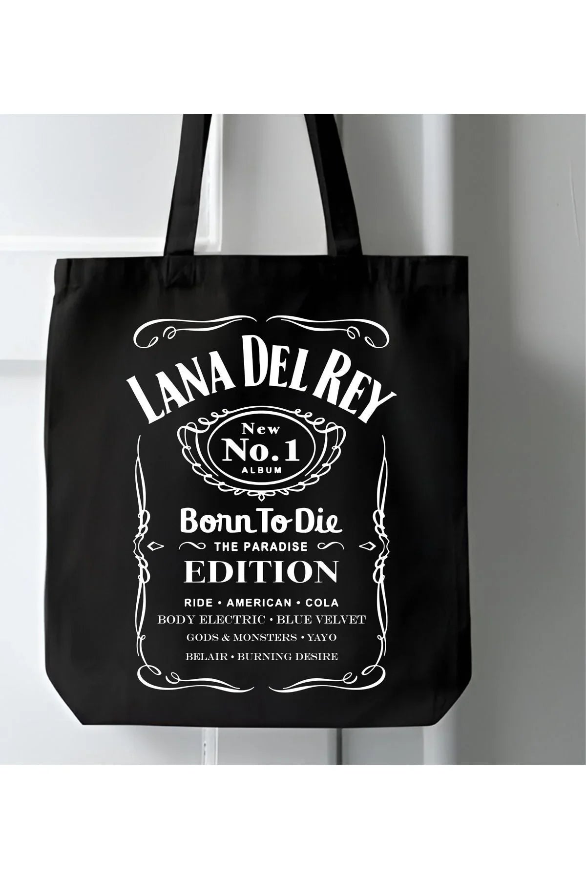 Siyah ham bez çanta %100 pamuk 35x40 cm tote bag
