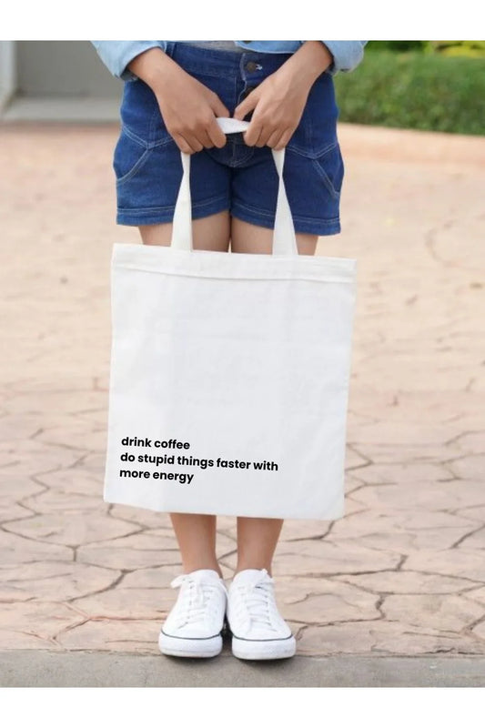 Tote Bag krem kanvas çanta %100 pamuk 35x40 cm tote bag