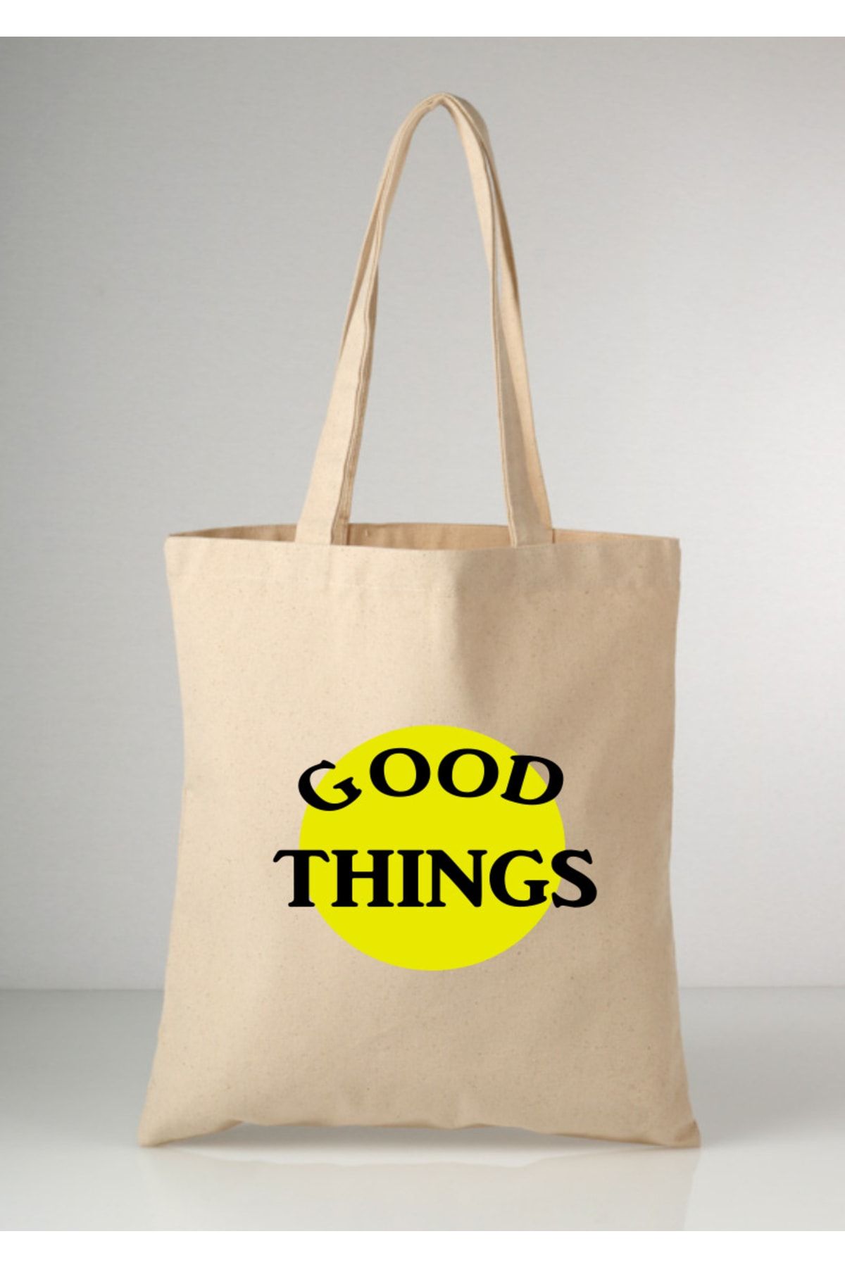 Good Things Tote Tasarımlı Tote Bag Bez Çanta