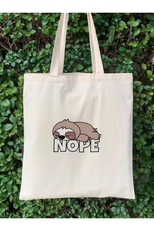 Tote Bag krem kanvas çanta %100 pamuk 35x40 cm tote bag