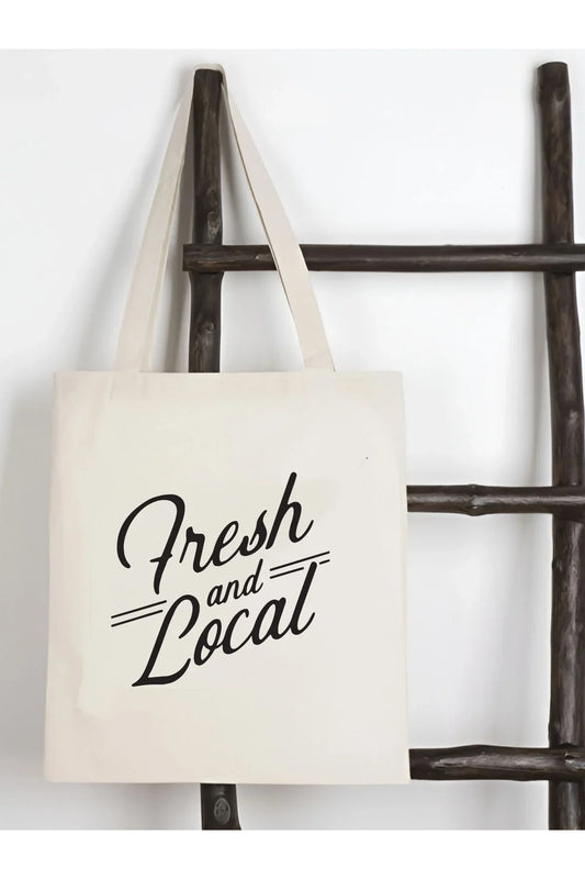 Tote Bag krem kanvas çanta %100 pamuk 35x40 cm tote bag