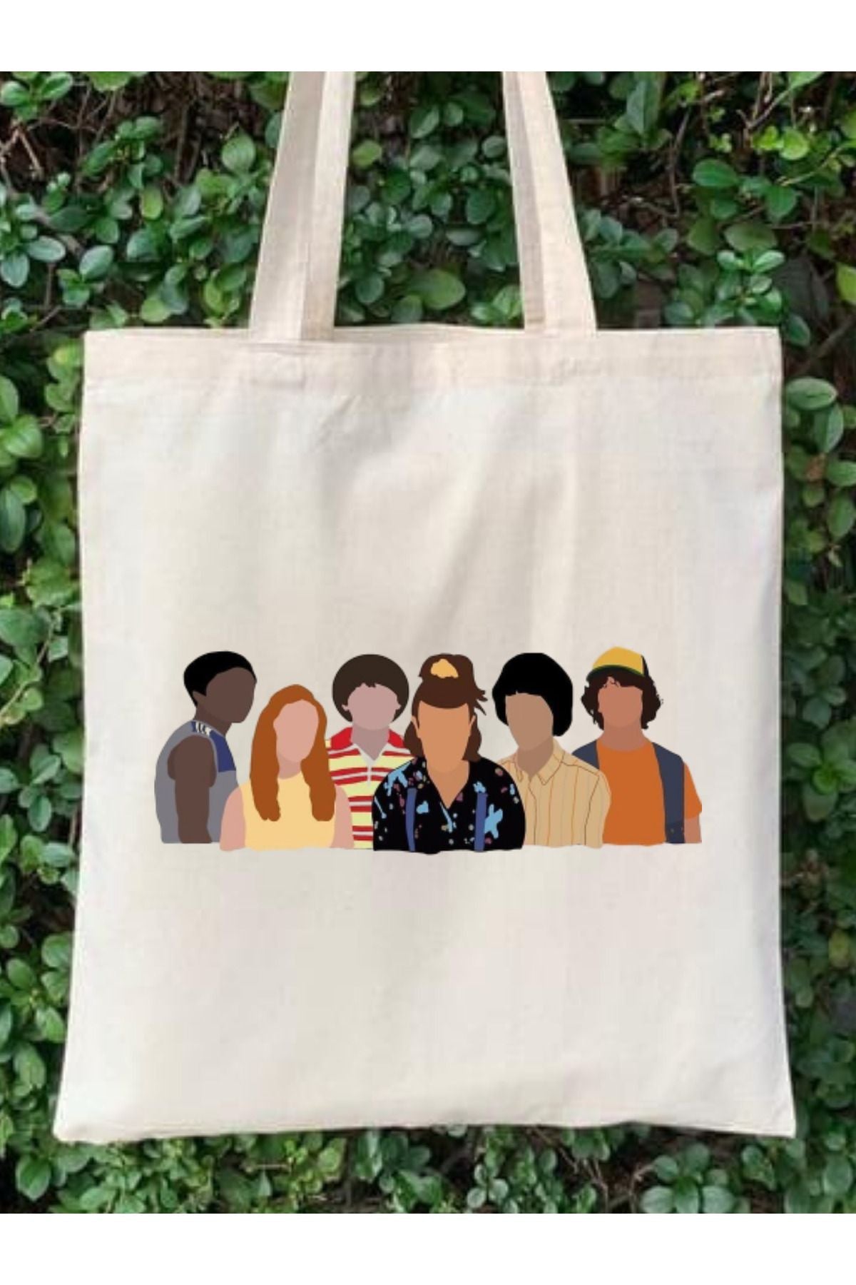 Stranger Things Tote Bag Bez Çanta