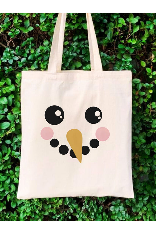 Tote Bag krem kanvas çanta %100 pamuk 35x40 cm tote bag