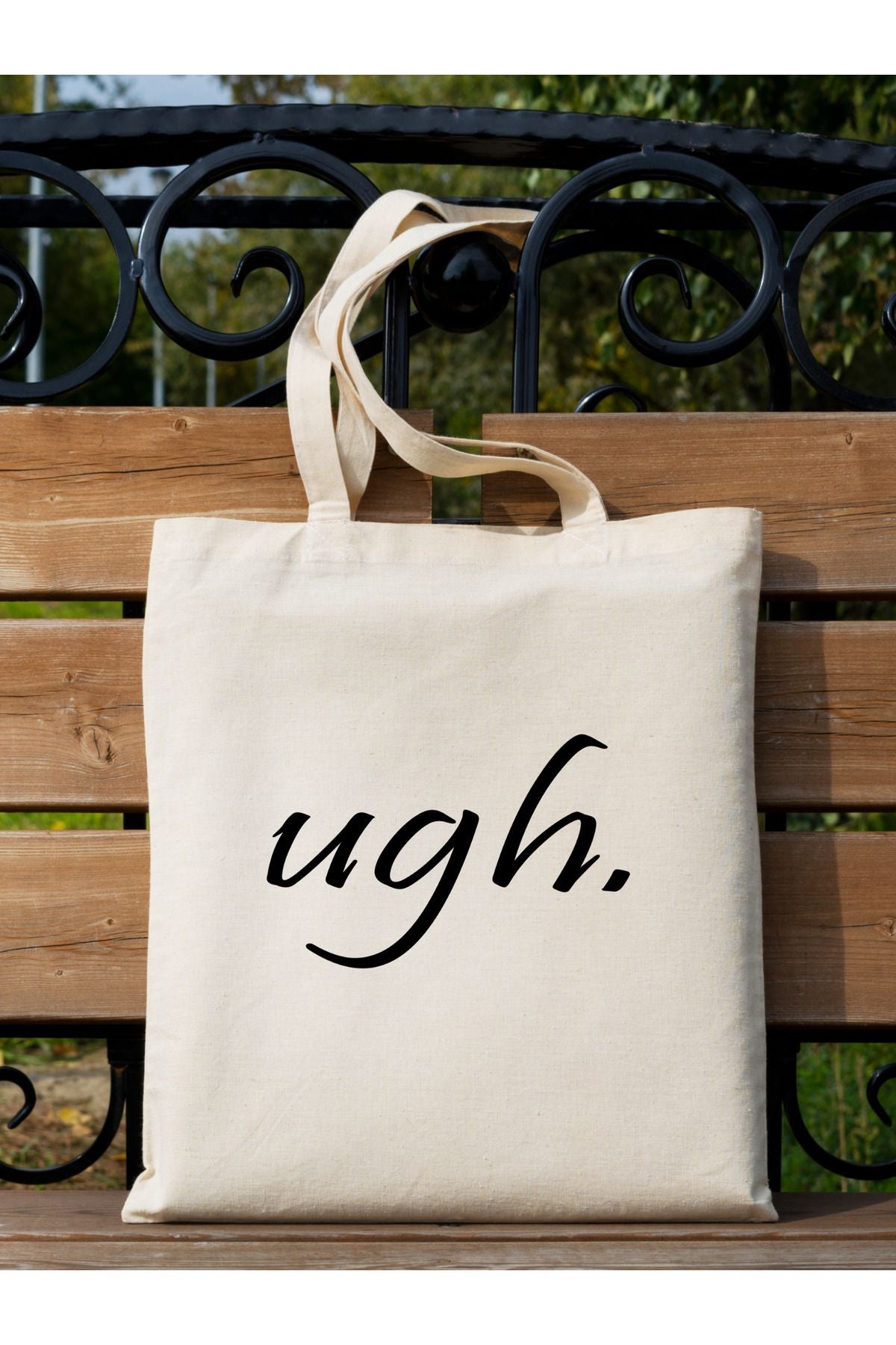 Ugh. Tasarım Tote Bag Bez Çanta