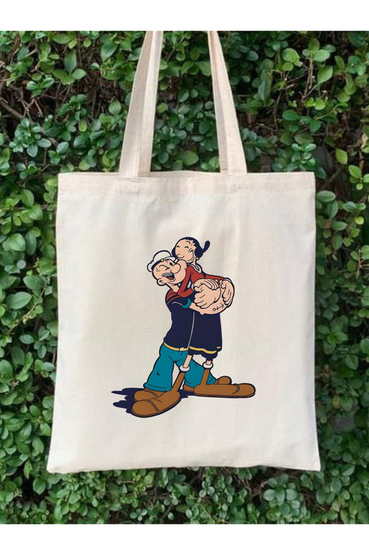 Tote Bag krem kanvas çanta %100 pamuk 35x40 cm tote bag