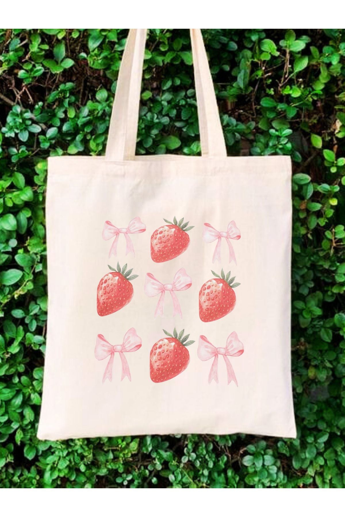 Y2K Bows Coquette Pinterest Kurdeleler Retro Unisex Bez Çanta Tote Bag