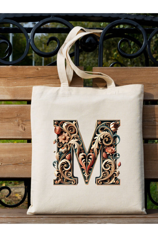 Tote Bag krem kanvas çanta %100 pamuk 35x40 cm tote bag