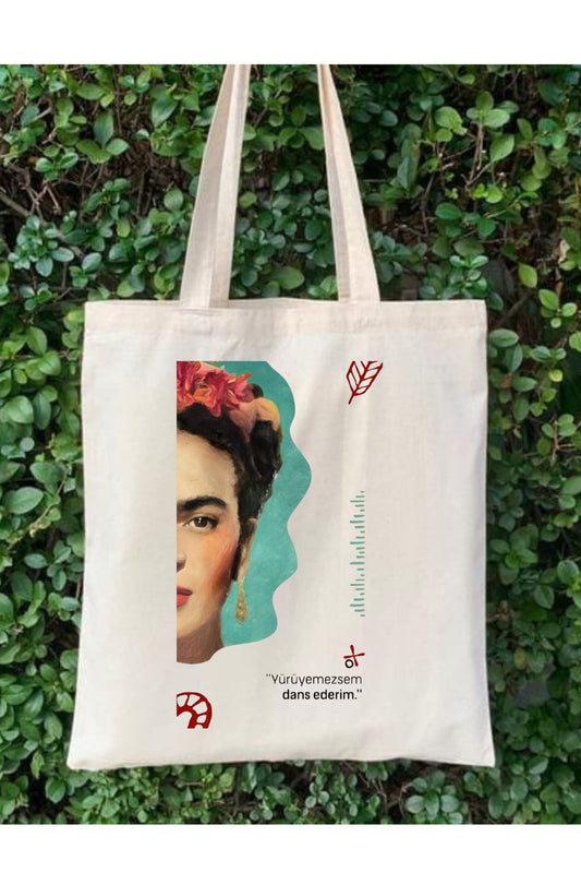 Tote Bag krem kanvas çanta %100 pamuk 35x40 cm tote bag