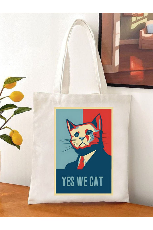 Tote Bag krem kanvas çanta %100 pamuk 35x40 cm tote bag
