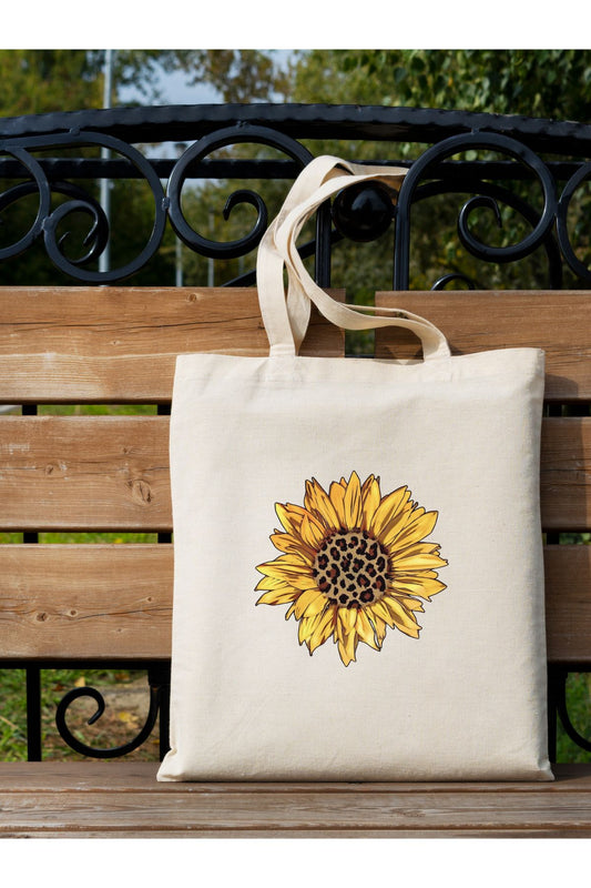 Tote Bag krem kanvas çanta %100 pamuk 35x40 cm tote bag