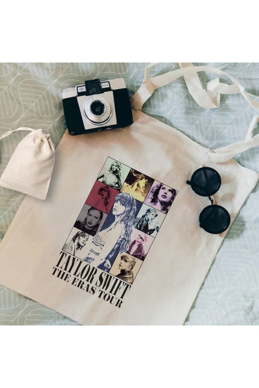 Tote Bag krem kanvas çanta %100 pamuk 35x40 cm tote bag