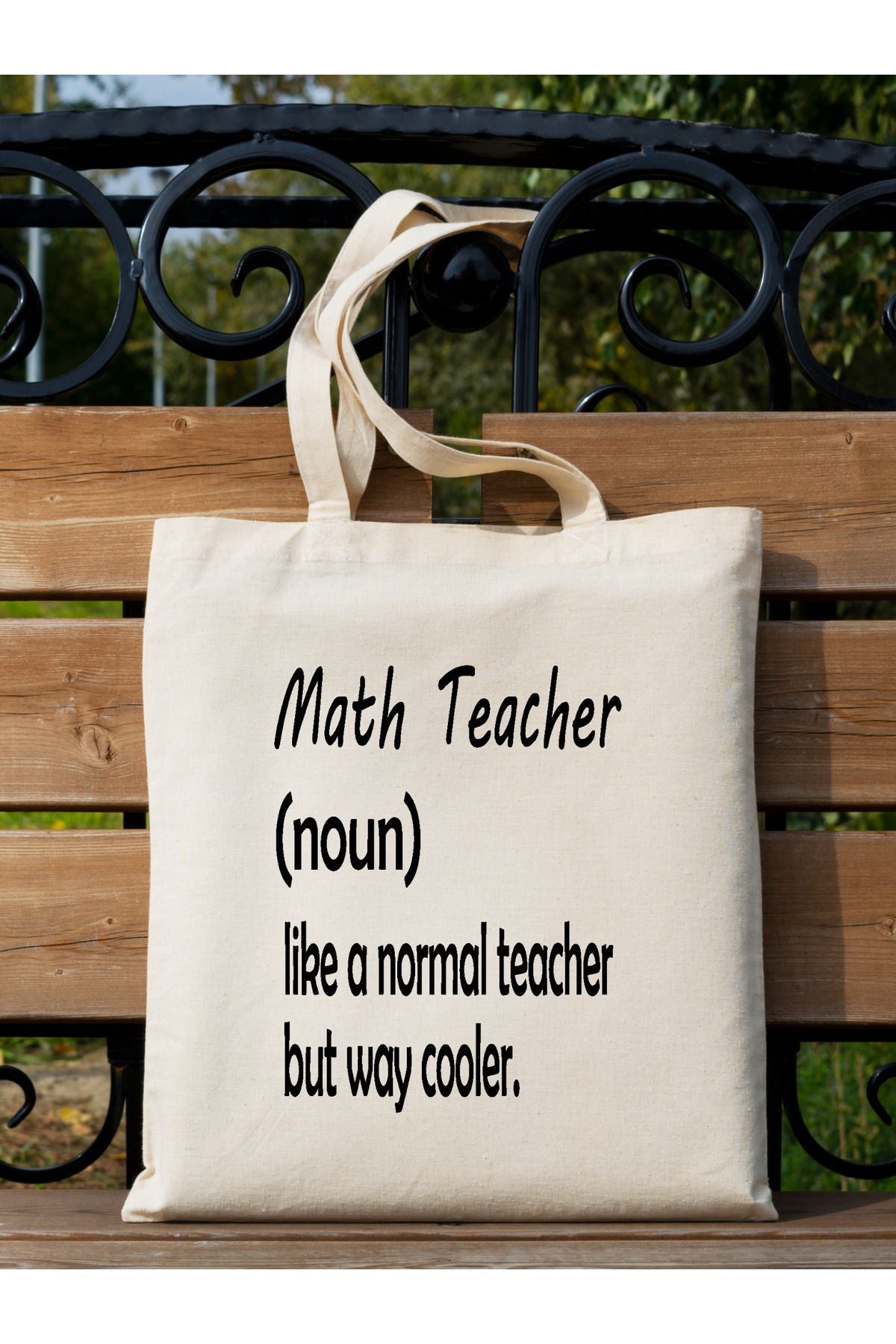 Matematik Öğretmeni Math Teacher Hediye Tote Bag Bez Çanta