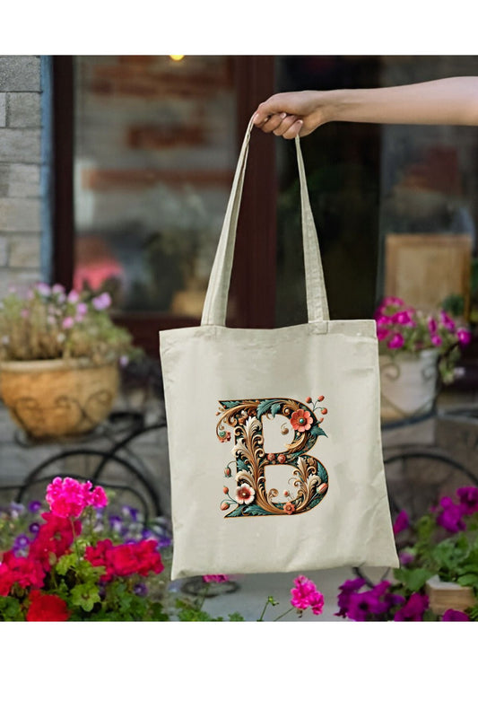 Tote Bag krem kanvas çanta %100 pamuk 35x40 cm tote bag