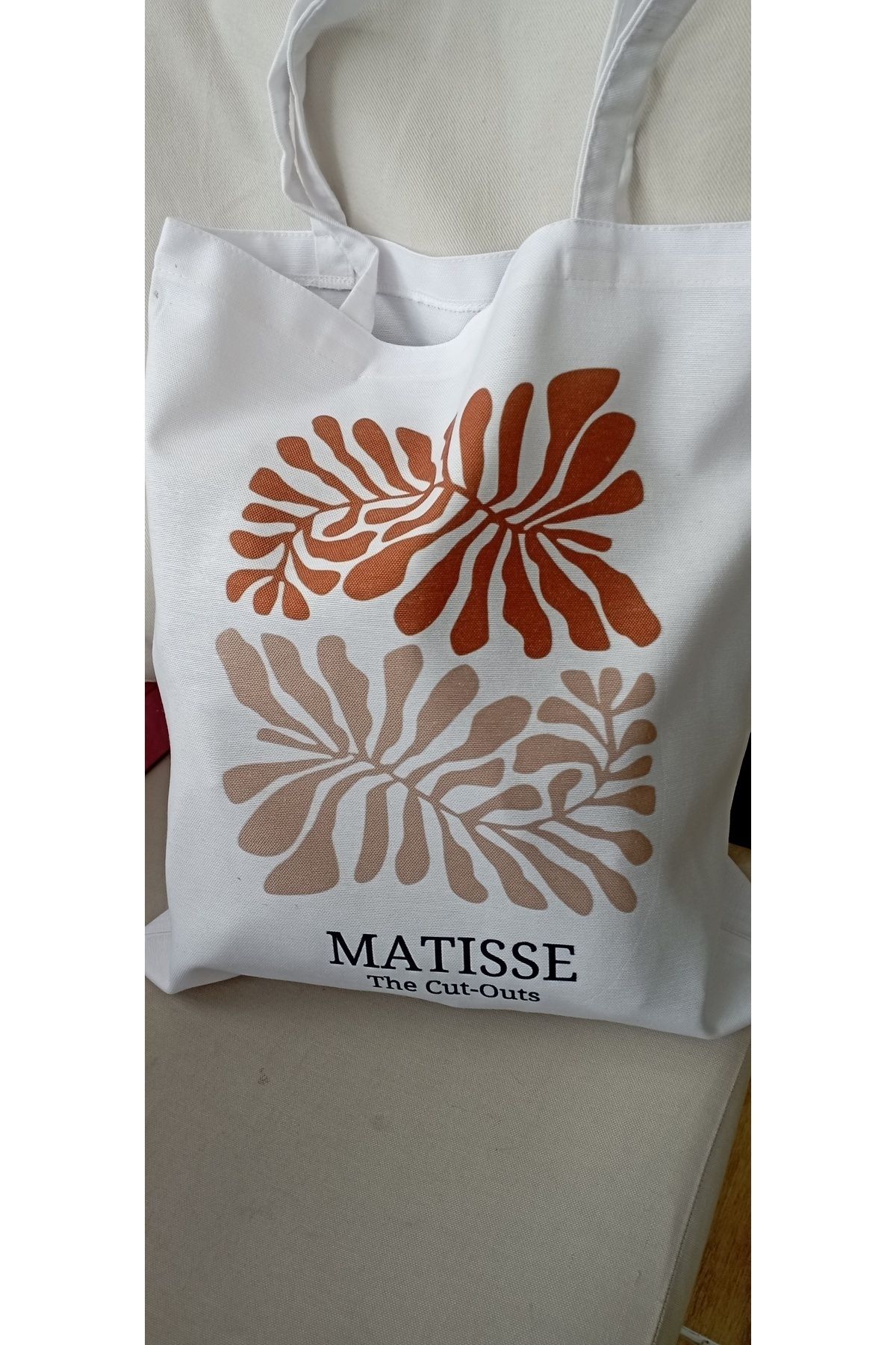 Matisse, The Cut Outs Kalın İç göstermez Tote Bag Bez Çanta