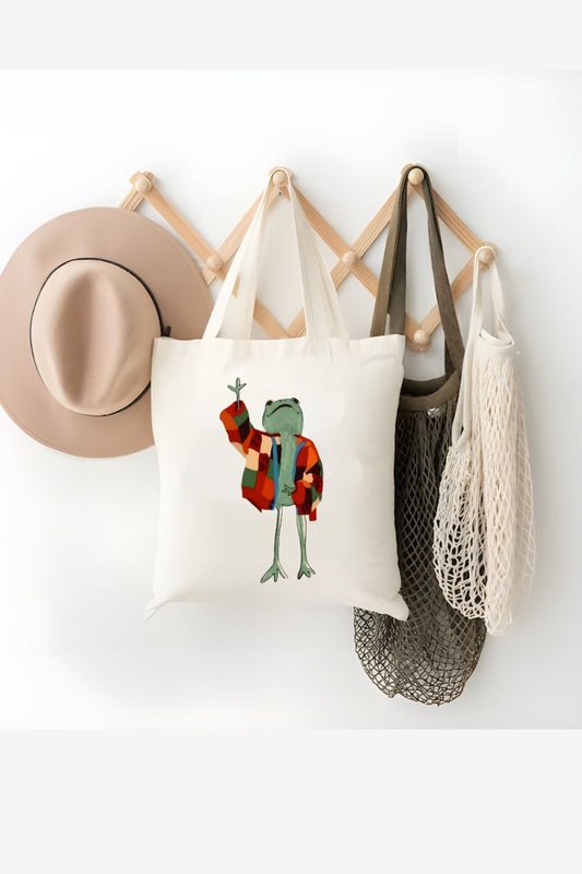 Tote Bag krem kanvas çanta %100 pamuk 35x40 cm tote bag