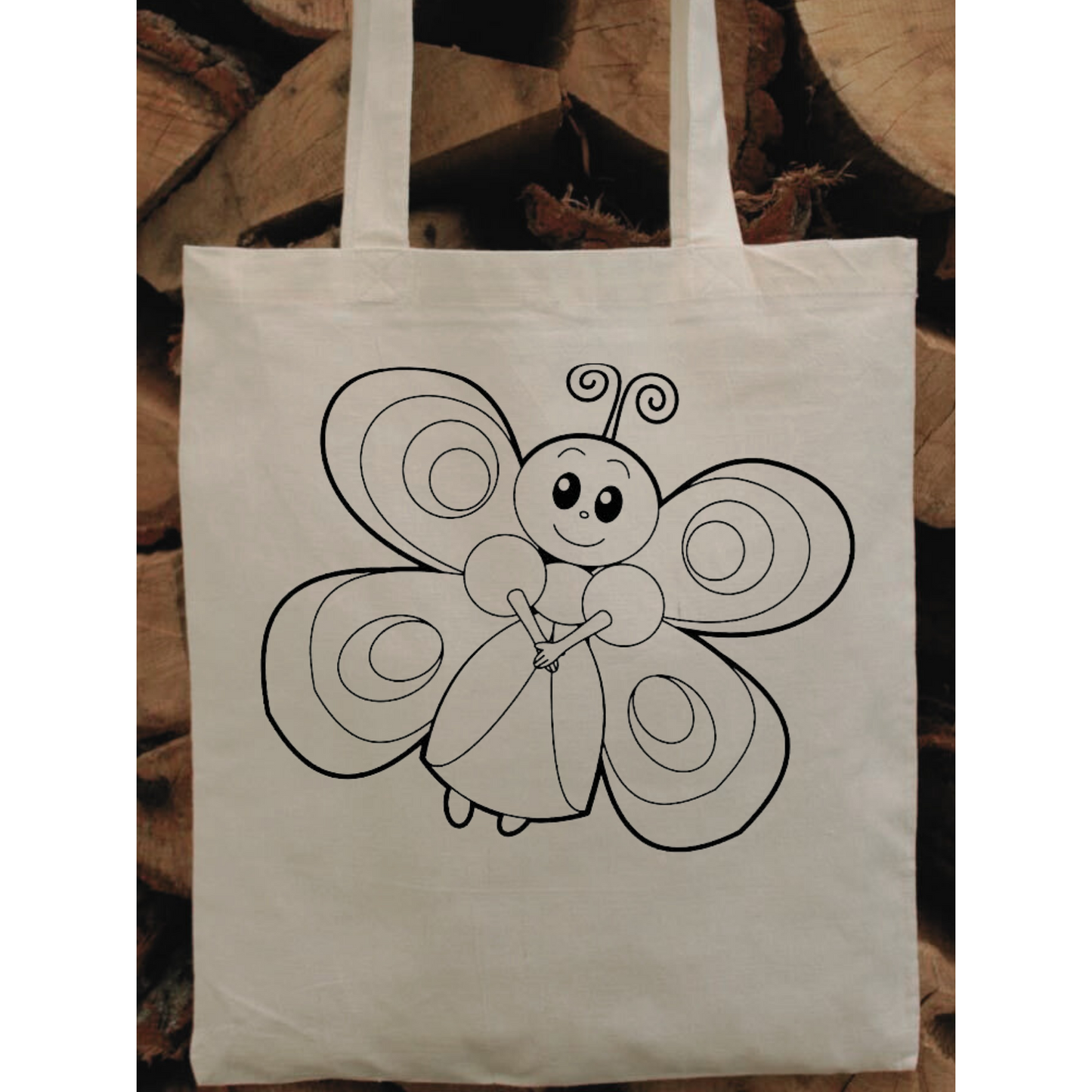 Tote Bag krem kanvas çanta %100 pamuk 35x40 cm tote bag