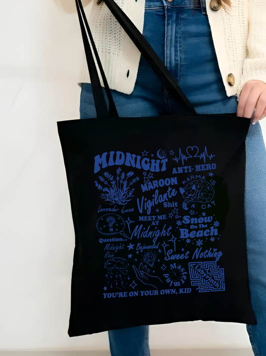 Taylor Swift Midnight kanvas çanta