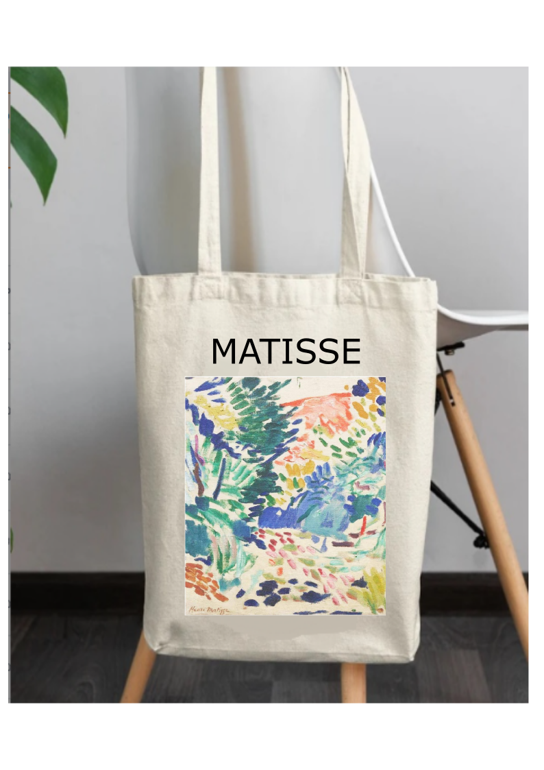 Matisse Tote Bag Bez Çanta, Kalın Iç Göstermez Omuz Çantası