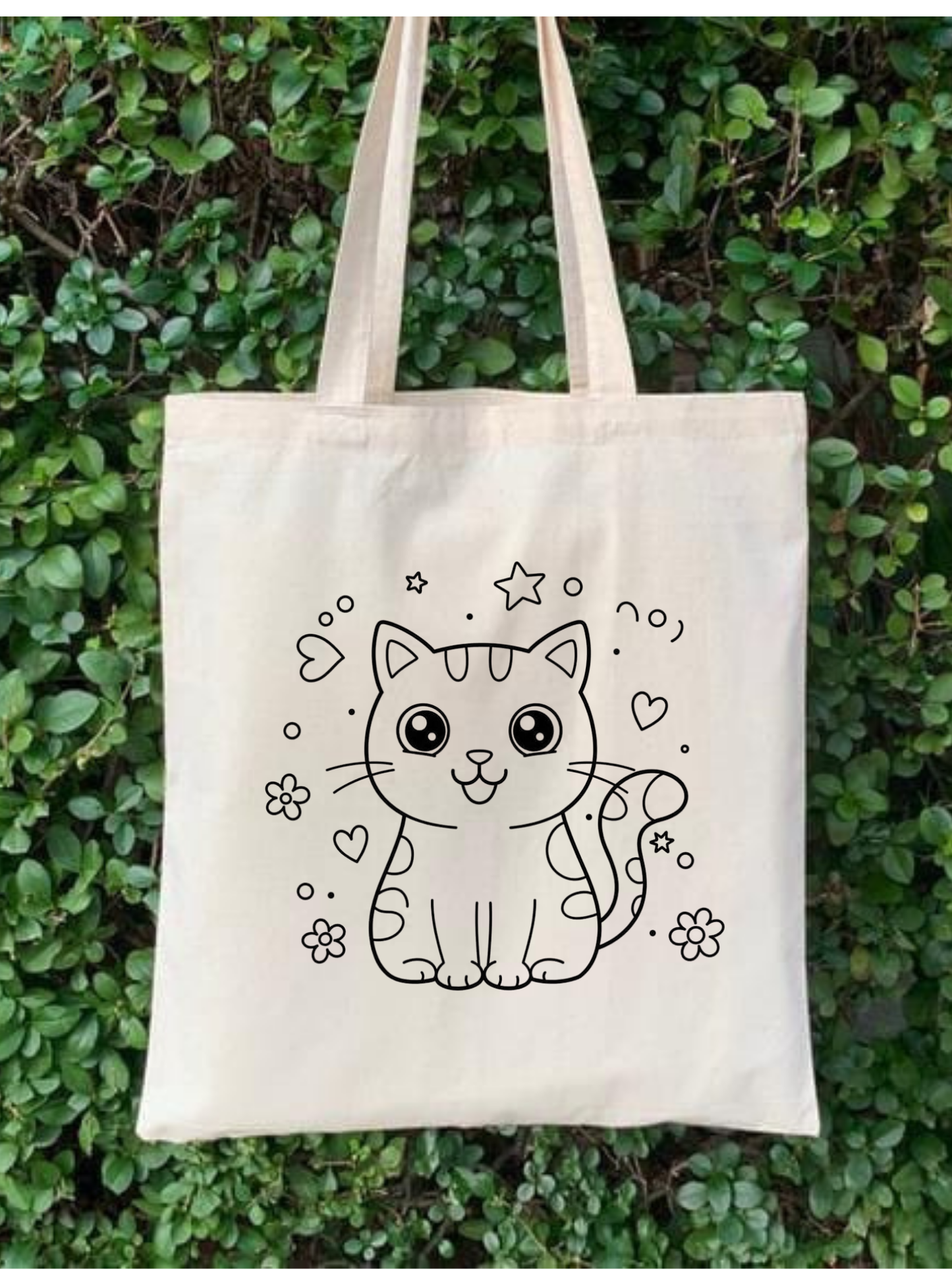 Tote Bag krem kanvas çanta %100 pamuk 35x40 cm tote bag