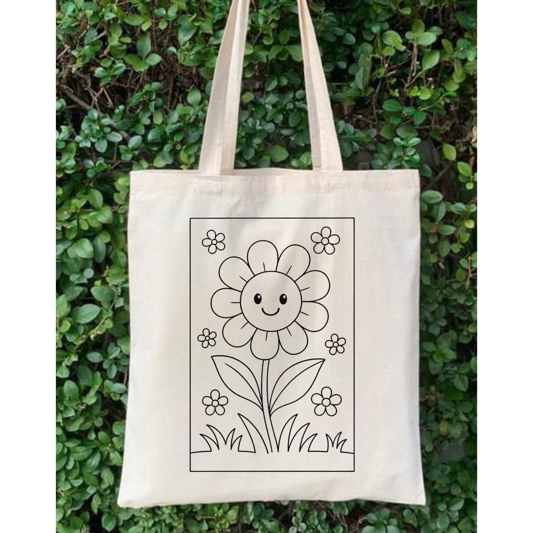Tote Bag krem kanvas çanta %100 pamuk 35x40 cm tote bag