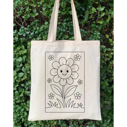 Tote Bag krem kanvas çanta %100 pamuk 35x40 cm tote bag