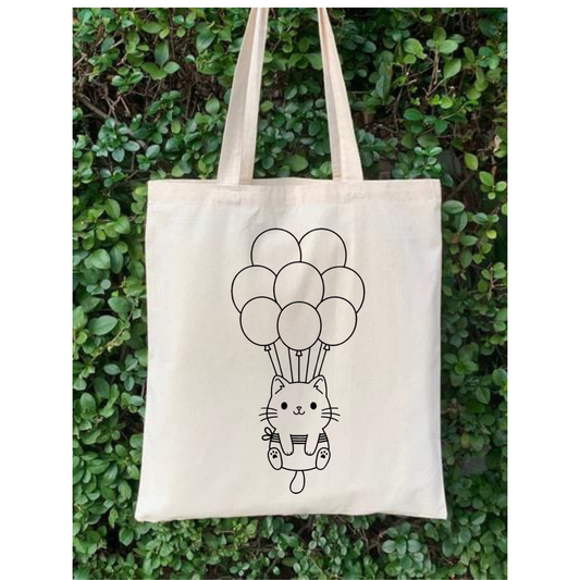 Tote Bag krem kanvas çanta %100 pamuk 35x40 cm tote bag
