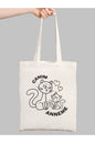 Canım Annem, Kedili Anneler Günü Çocuk Boyama Çantası, Anaokulu Boyama Bez Çanta Tote Bag