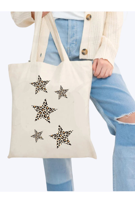 Leopar Bez Çanta, Y2K Leopard Pinterest Retro Unisex Bez Çanta Tote Bag