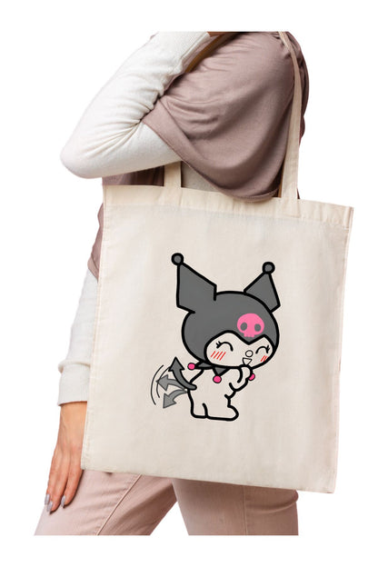 Kuromi Hediye Tote Bag Bez Çanta