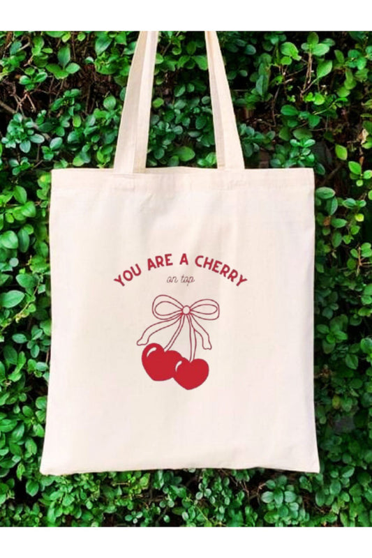 Tote Bag krem kanvas çanta %100 pamuk 35x40 cm tote bag