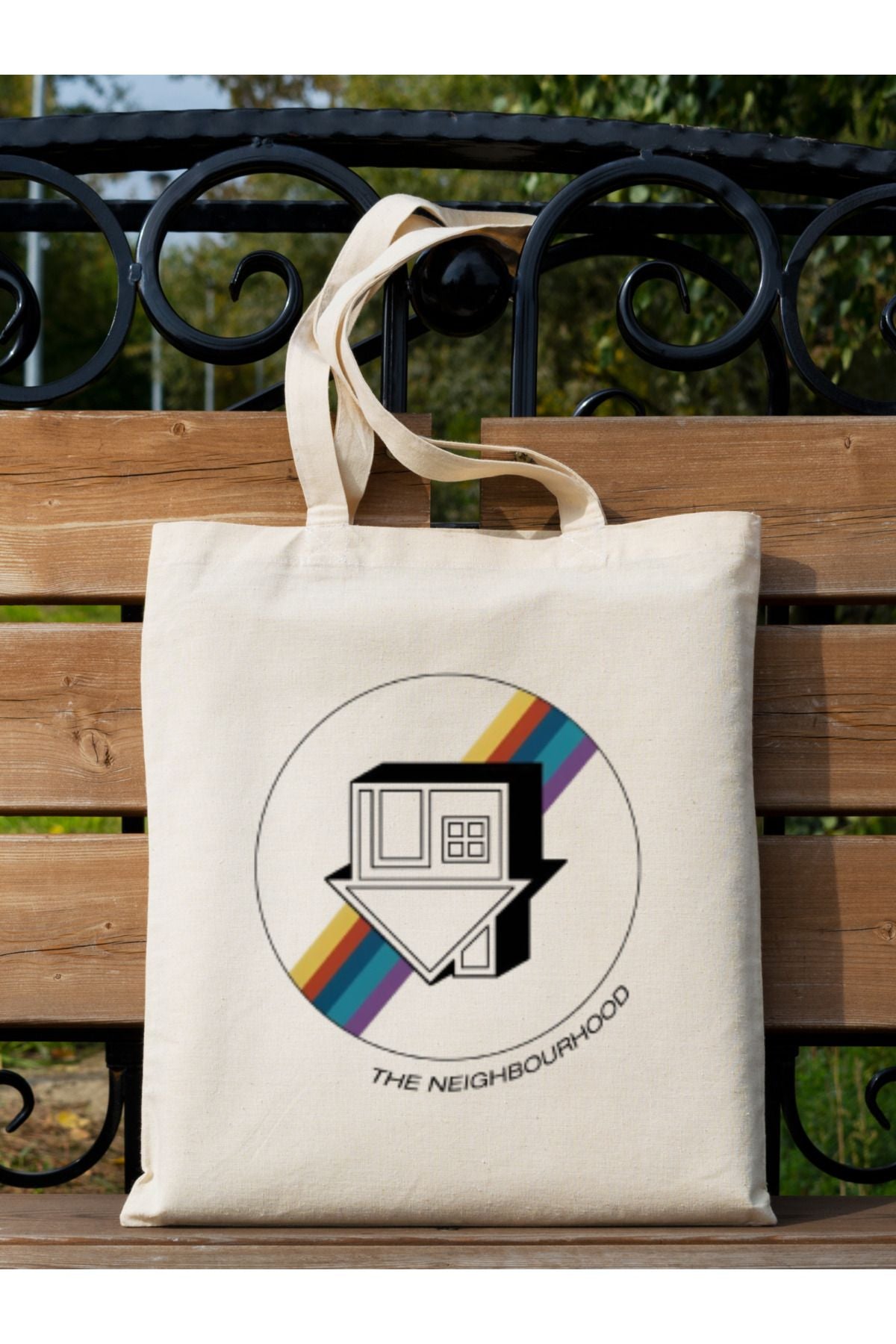 The Neighbourhood Tasarım Tote Bag, Ham Bez Çanta