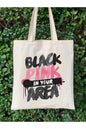 Black Pink Blackpink Tasarım Tote Bag Bez Çanta