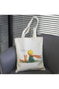 Little Prince Kalın Kanvas Tote Bag, Bez Çanta, Shopper Bag, Kanvas Çanta, Pinterest Çanta
