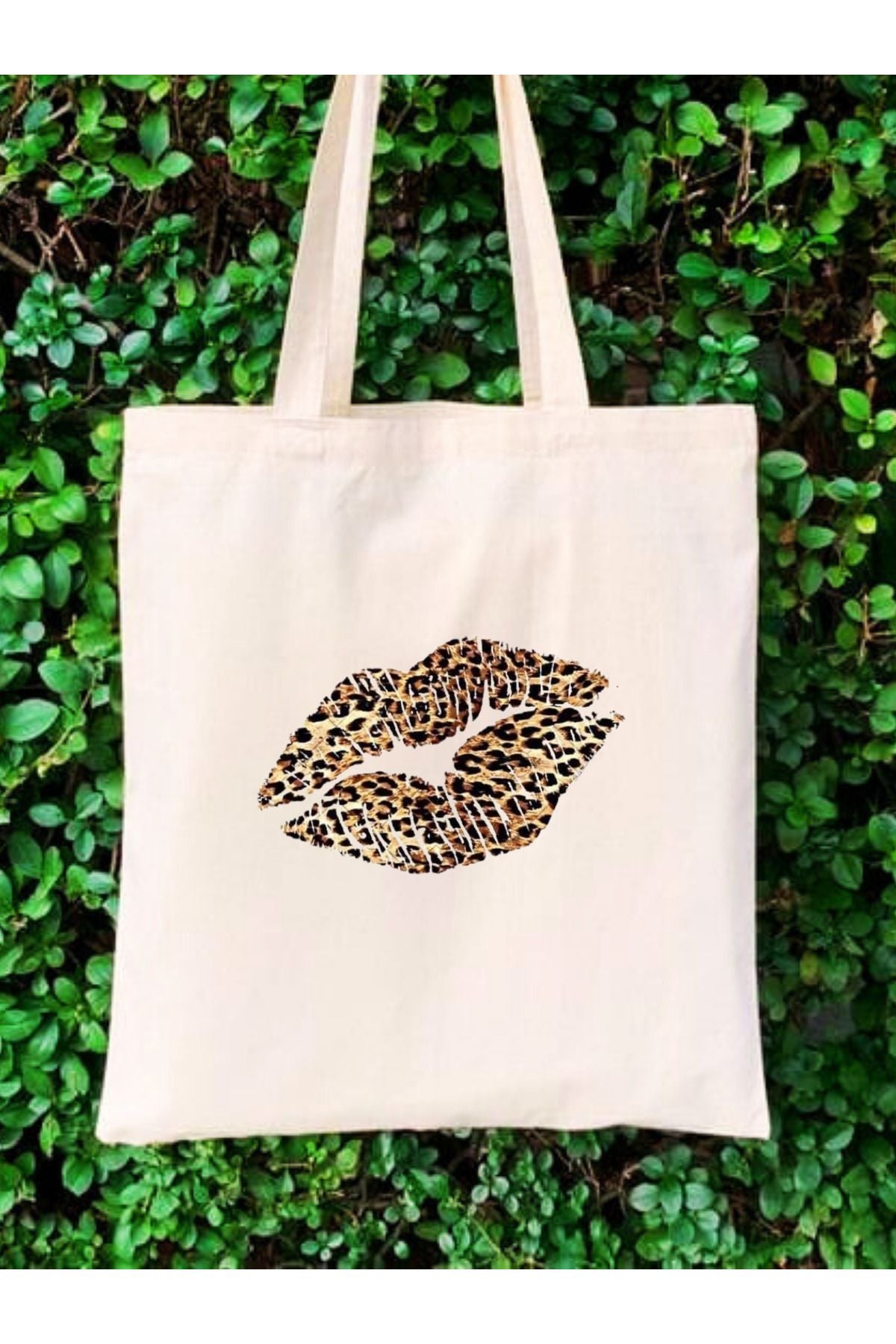 Leopar Bez Çanta, Y2K Leopard Pinterest Retro Unisex Bez Çanta Tote Bag