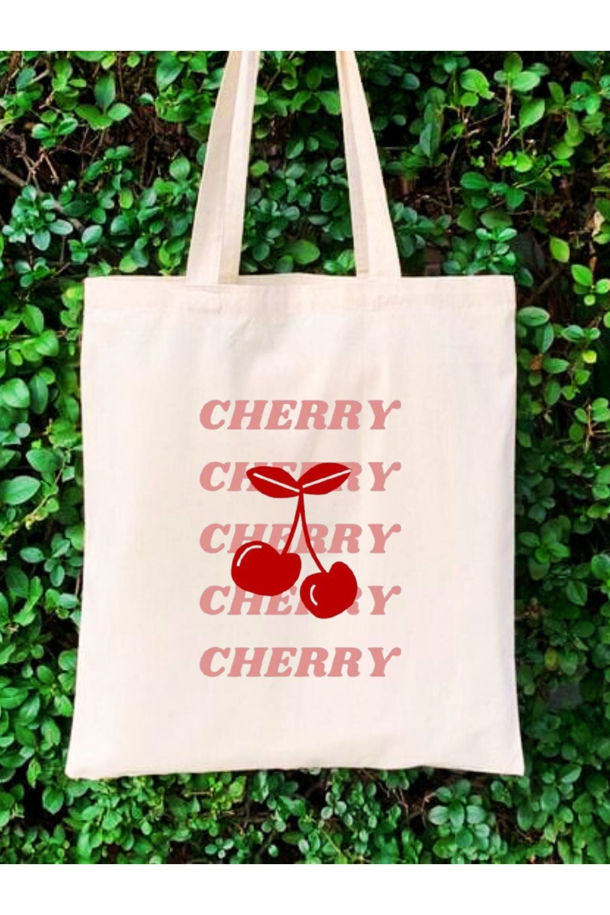 Tote Bag krem kanvas çanta %100 pamuk 35x40 cm tote bag