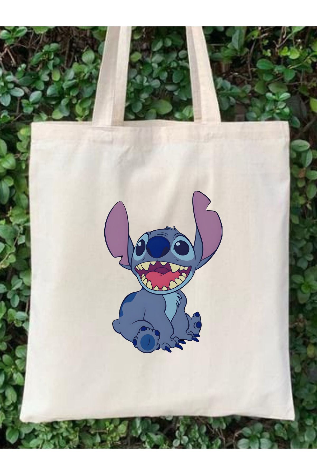 Stitch Tasarım Tote Bag Bez Çanta