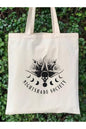 Wednesday Nightshade Society Family Tote Bag Bez Çanta
