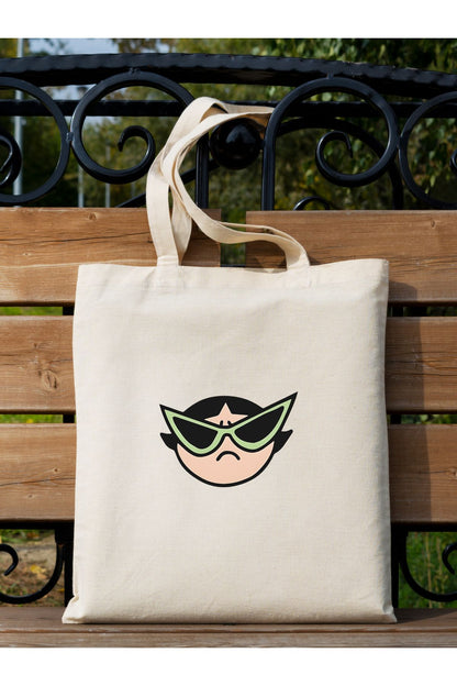 Powerpuff Tote Bag Bez Çanta