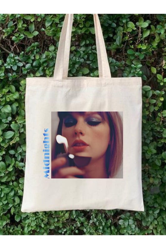 Taylor Swift Midnights Tote Bag Bez Çanta