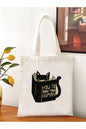 How To Train Your Human Kedi Tote Bag Bez Çanta