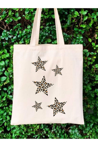 Leopar Bez Çanta, Y2K Leopard Pinterest Retro Unisex Bez Çanta Tote Bag