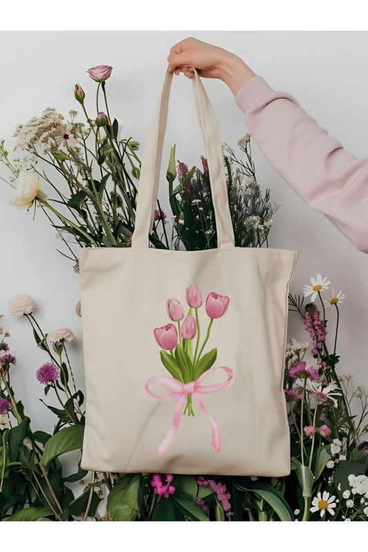 Y2k Bows Coquette Pinterest Kurdeleler Retro Unisex Ham Bez Çanta tasarımlı ham bez çanta minimalist pinterest modeli