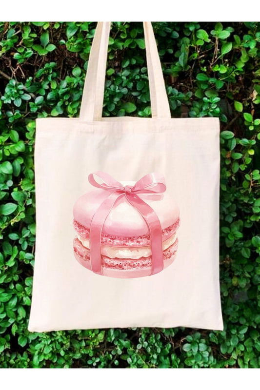 Y2K Bows Coquette Pinterest Kurdeleler Retro Unisex Bez Çanta Tote Bag