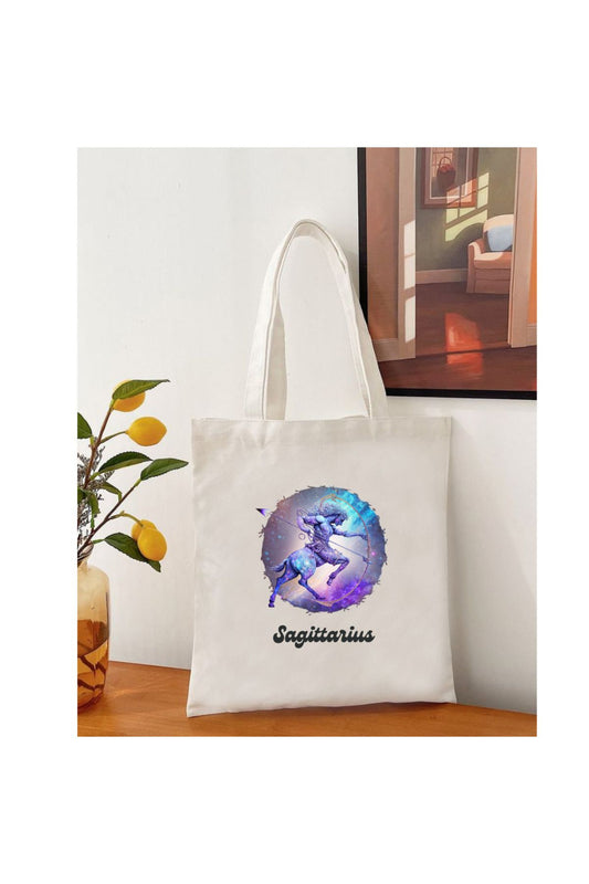 Tote Bag krem kanvas çanta %100 pamuk 35x40 cm tote bag