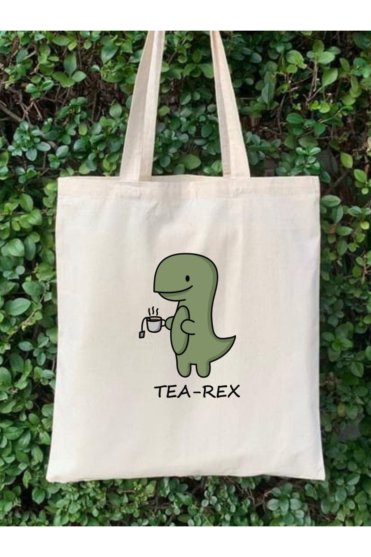 Tea-rex, Y2 Pinterest Unisex Tearex Bez Çanta Tote Bag, Shopper Bag