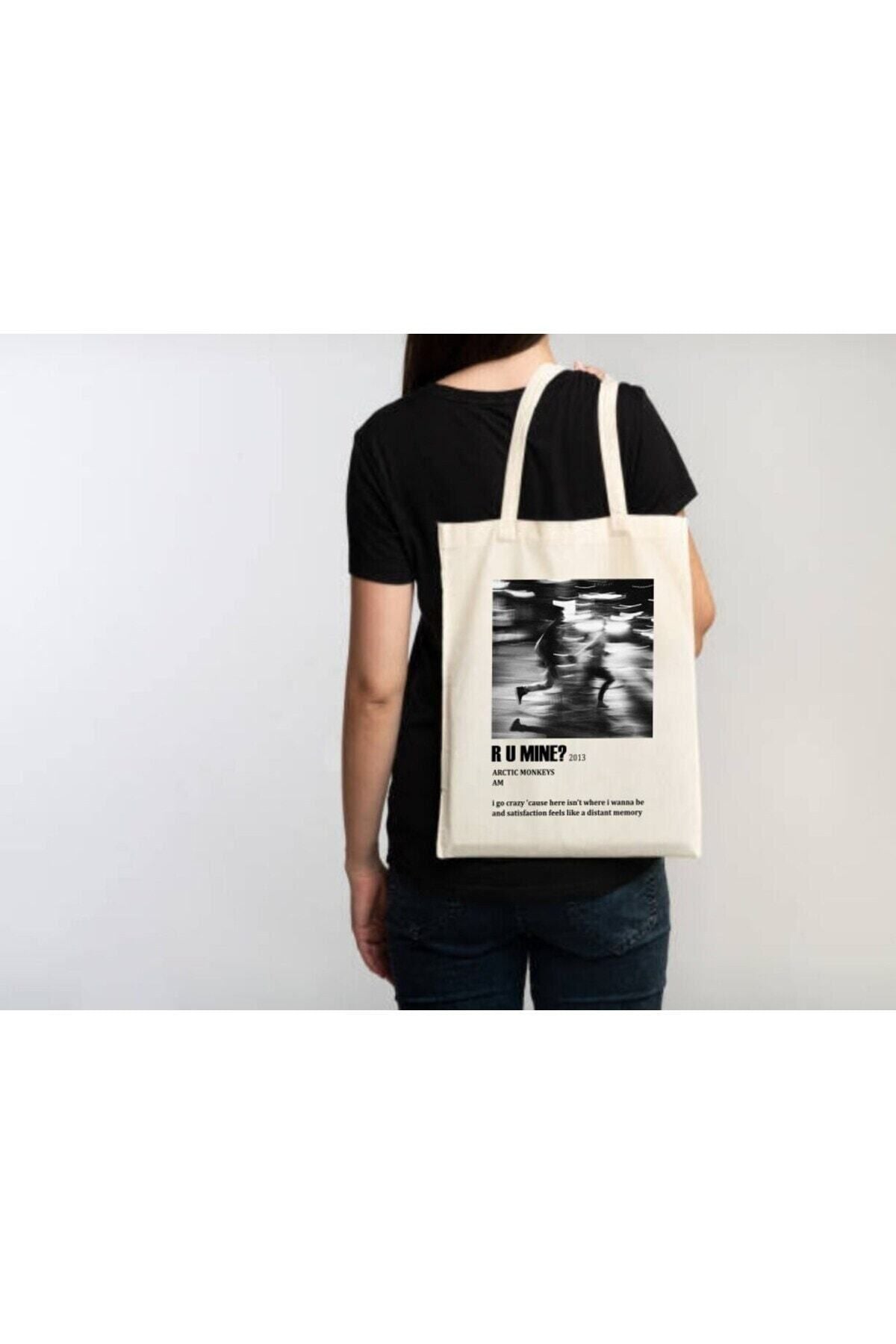 Arctic Monkeys Tasarım Tote Bag Bez Çanta