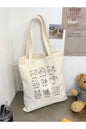 Art Cat, Sanatçı Kediler Tasarım Kalın Kanvas Tote Bag, Bez Çanta, Shopper Bag, Kanvas Çanta