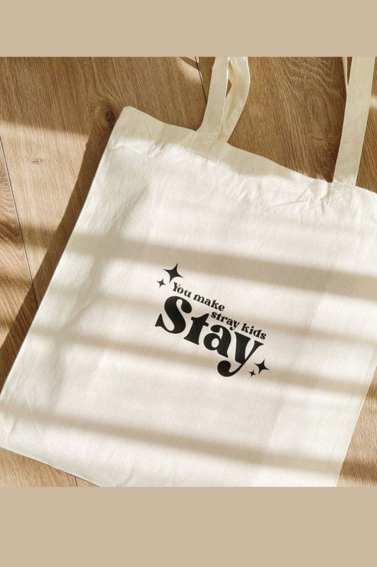 Stray Kids Stay Tasarım Fan Skzoo K-pop Tote Bag Bez Çanta